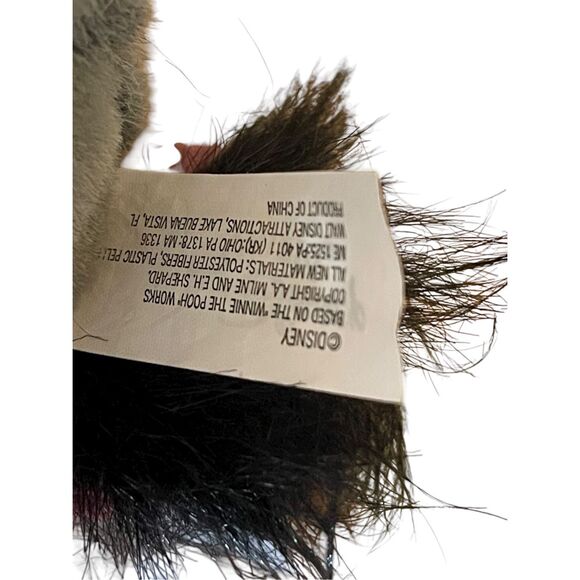 Walt Disney World Gray Removeable Tail Eeyore Plush Stuffed Animal 9" - Picture 6 of 9